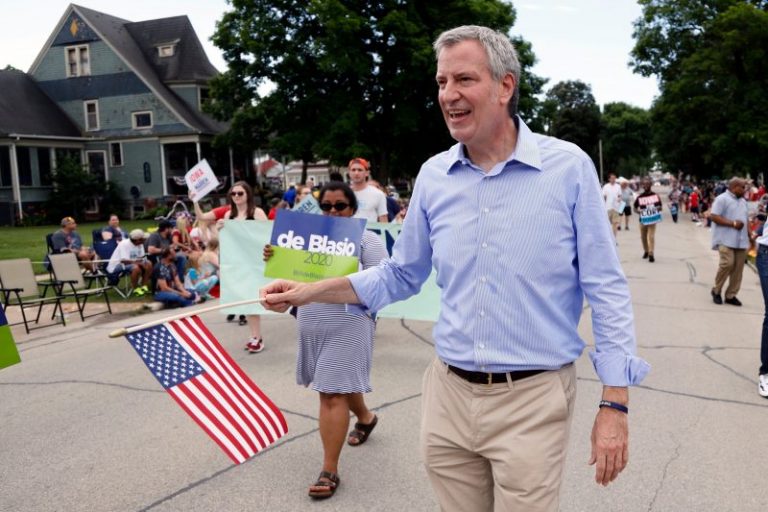 De Blasio fined for using city-issued security detail during presidential campaign