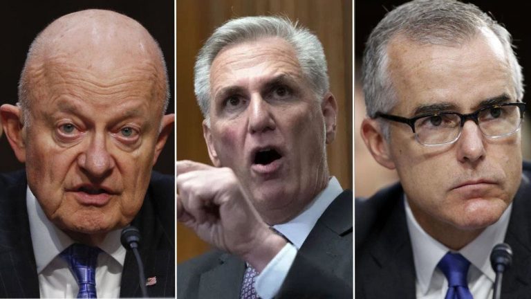 McCarthy rips CNN for hiring James Clapper, Andrew McCabe: ‘Are you prepared to defend your network?’