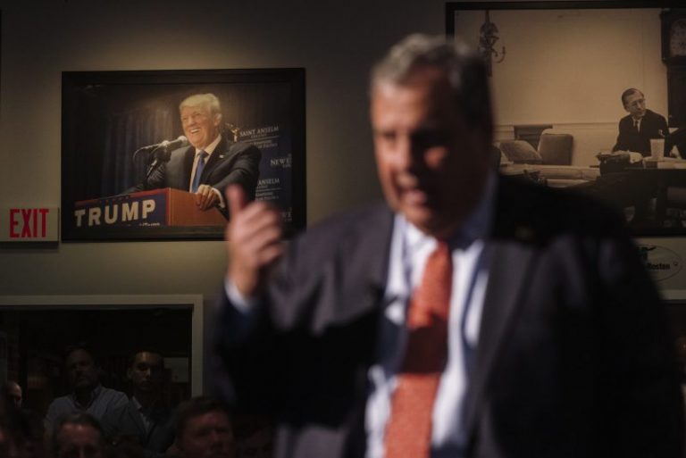 Chris Christie is the only Republican running against Donald Trump