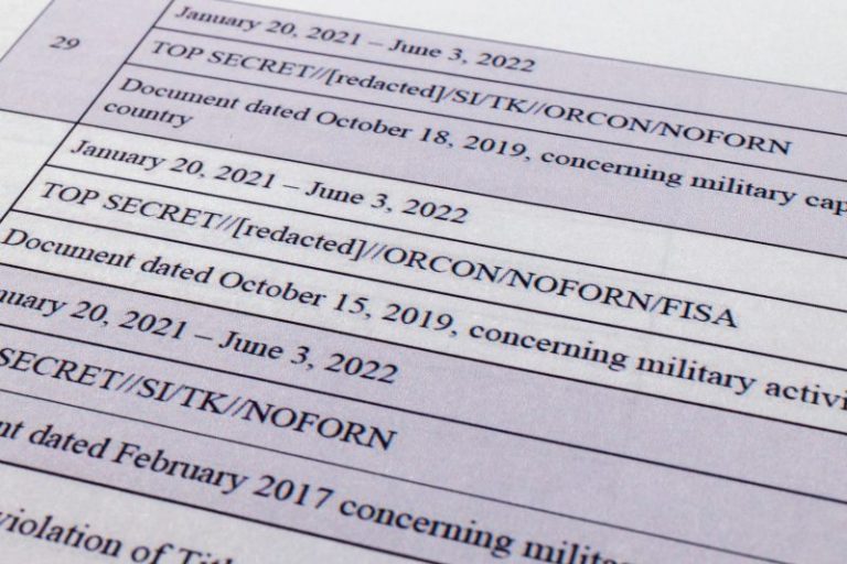 Why are the 31 documents listed in the Trump indictment so sensitive?