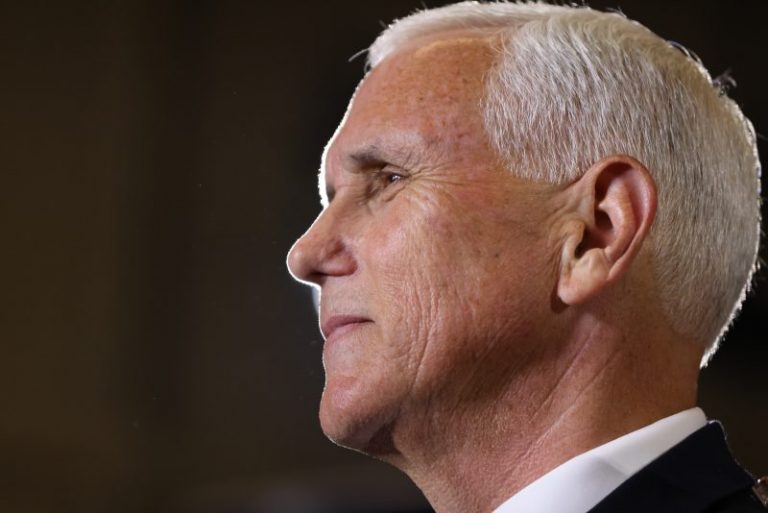 Mike Pence poses 2024’s elemental question: The Constitution or Trump?